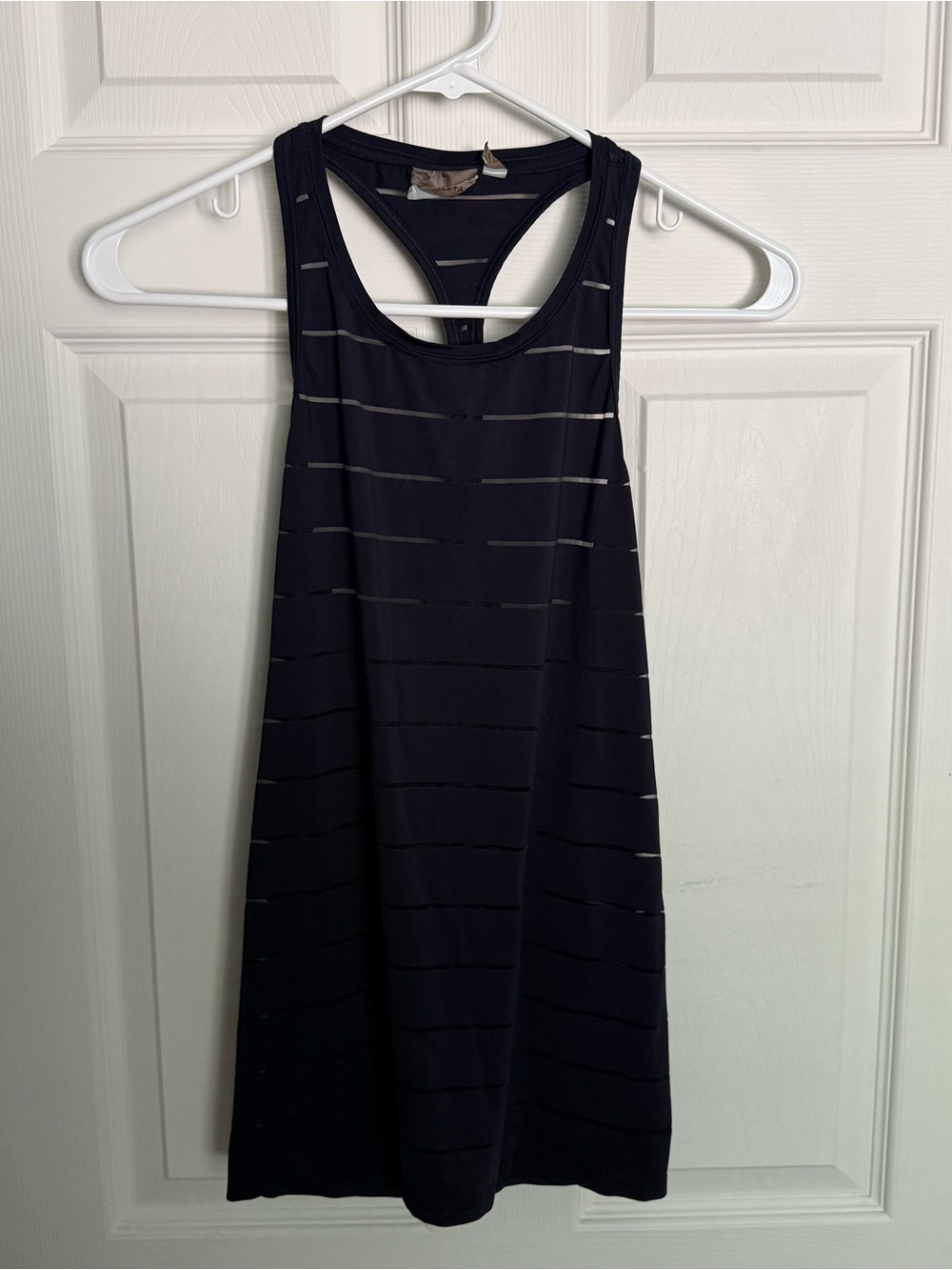 Athleta Gym Tank Top in Navy Blue